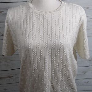 EUC Alfred Dunner Lite Weight Sweater Size PL